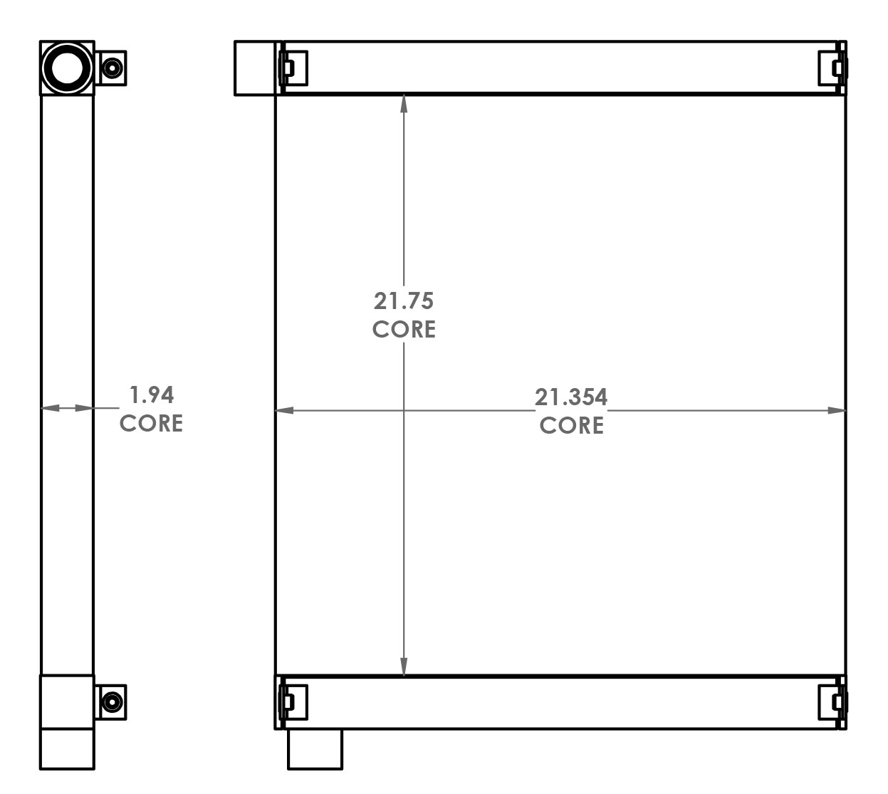 271239 - Industrial Oil Cooler Oil Cooler