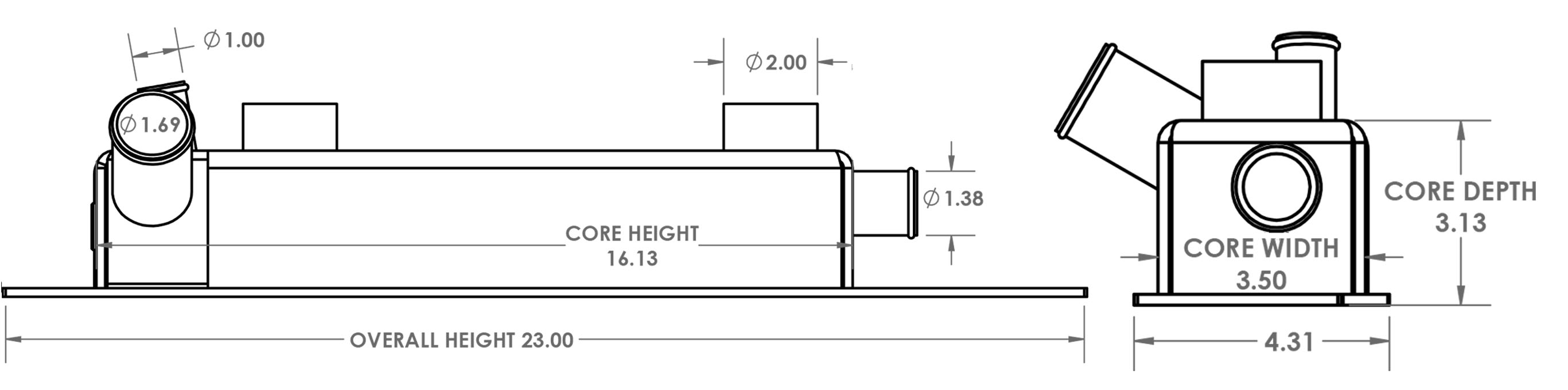 271257 - Case / New Holland Oil Cooler Oil Cooler