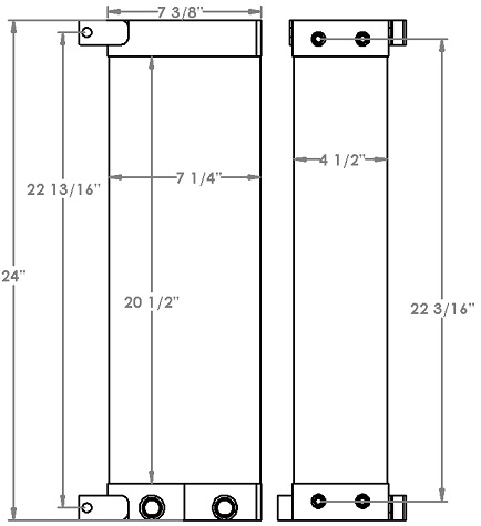 271262 - Hyster H80FT Oil Cooler Oil Cooler