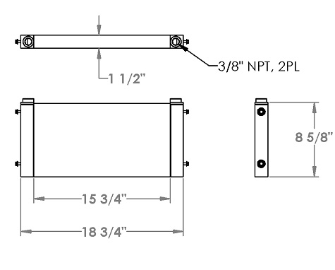 271271 - Schramm Oil Cooler Oil Cooler