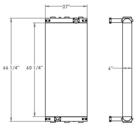 271272 - Schramm Oil Cooler Oil Cooler