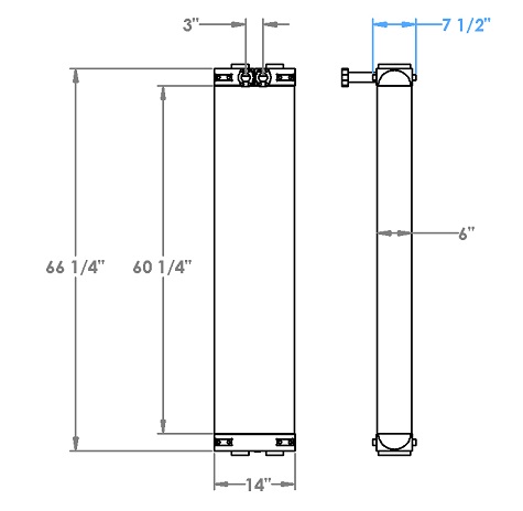 271274 - Schramm Oil Cooler Oil Cooler