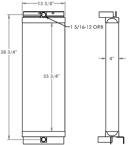 271309 - Caterpillar 963 Oil Cooler Oil Cooler