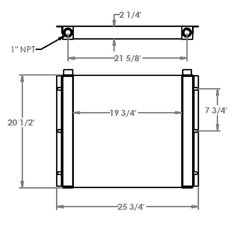 271336 - Industrial Oil Cooler Oil Cooler