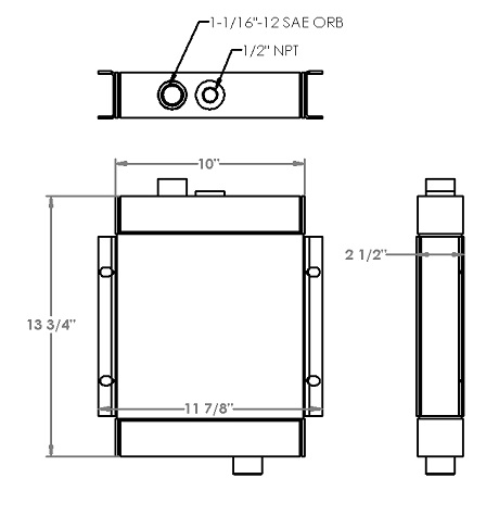 271337 - Thermal Transfer Product Oil Cooler Oil Cooler