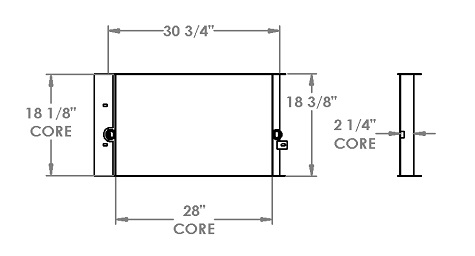 271349 - Ingersoll Rand / Doosan Compressor Oil Cooler Oil Cooler