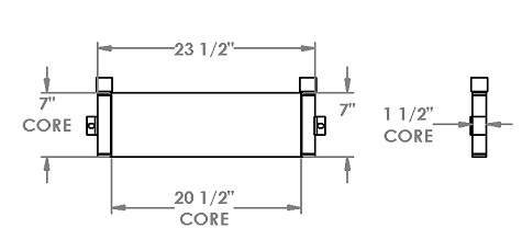 271366 - Industrial Oil Cooler Oil Cooler