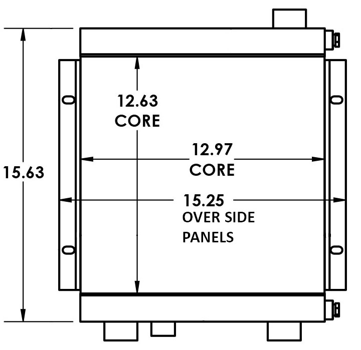 271367 - Olaer / OilAir Hydraulic Oil Cooler Oil Cooler