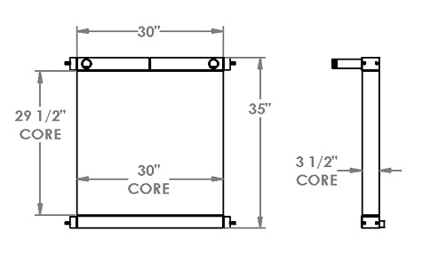 271373 - Industrial Oil Cooler Oil Cooler