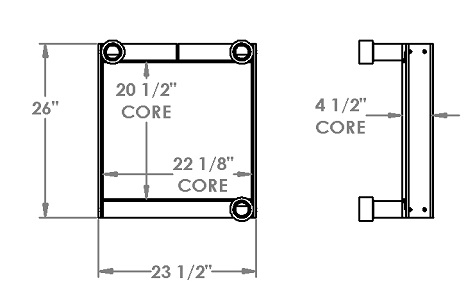 271379 - Industrial Oil Cooler Oil Cooler