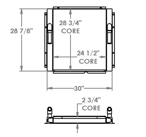 271388 - Industrial Oil Cooler Oil Cooler