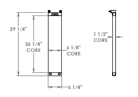 271393 - Caterpillar Fuel Cooler Oil Cooler