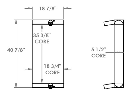 271401 - Garbage Compactor Oil Cooler Oil Cooler