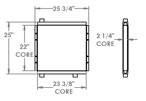 271405 - Industrial Oil Cooler Oil Cooler