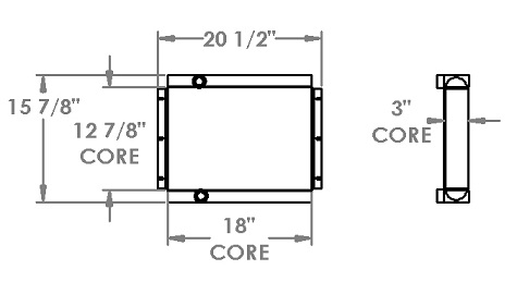 271406 - Industrial Oil Cooler Oil Cooler