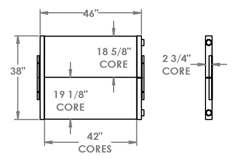 271411 - Industrial Oil Cooler Oil Cooler