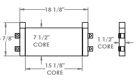 271413 - Industrial Oil Cooler Oil Cooler