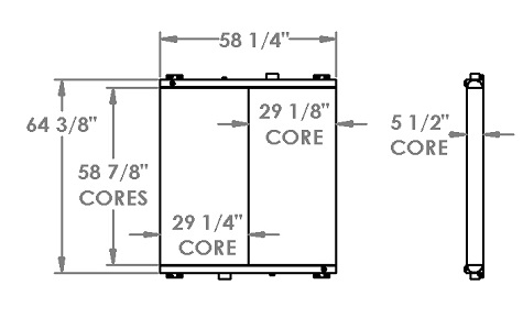 271414 - Industrial Oil Cooler Oil Cooler