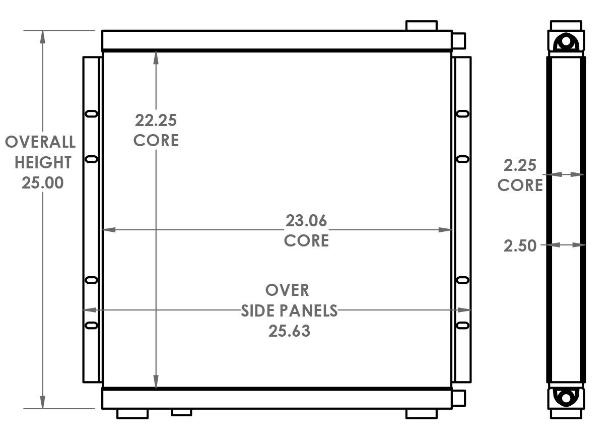 271436 - Olaer / OilAir Oil Cooler Oil cooler