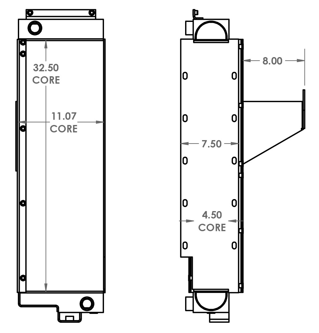 271443 - John Deere Oil Cooler Oil Cooler