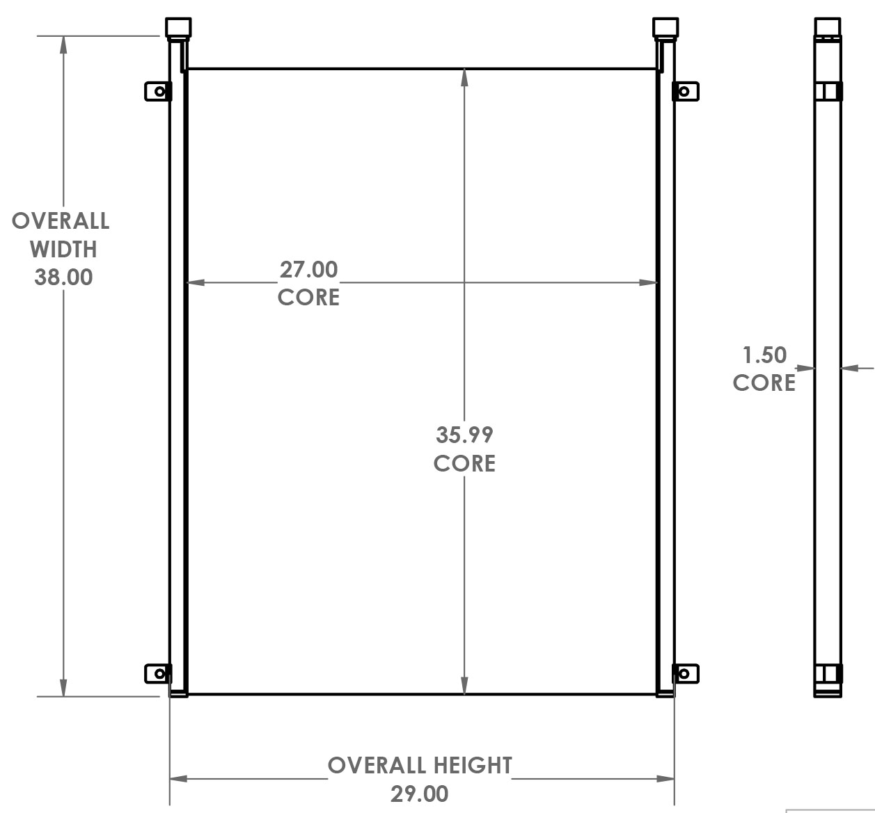 271460 - Industrial Oil Cooler Oil Cooler