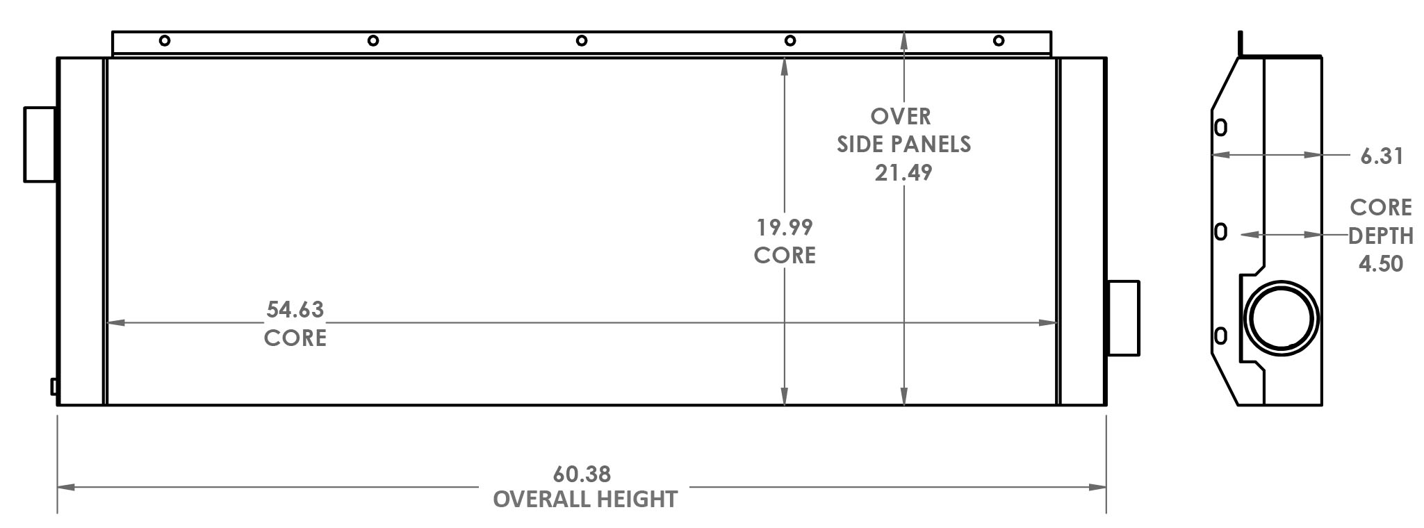 271462 - Industrial Oil Cooler Oil Cooler