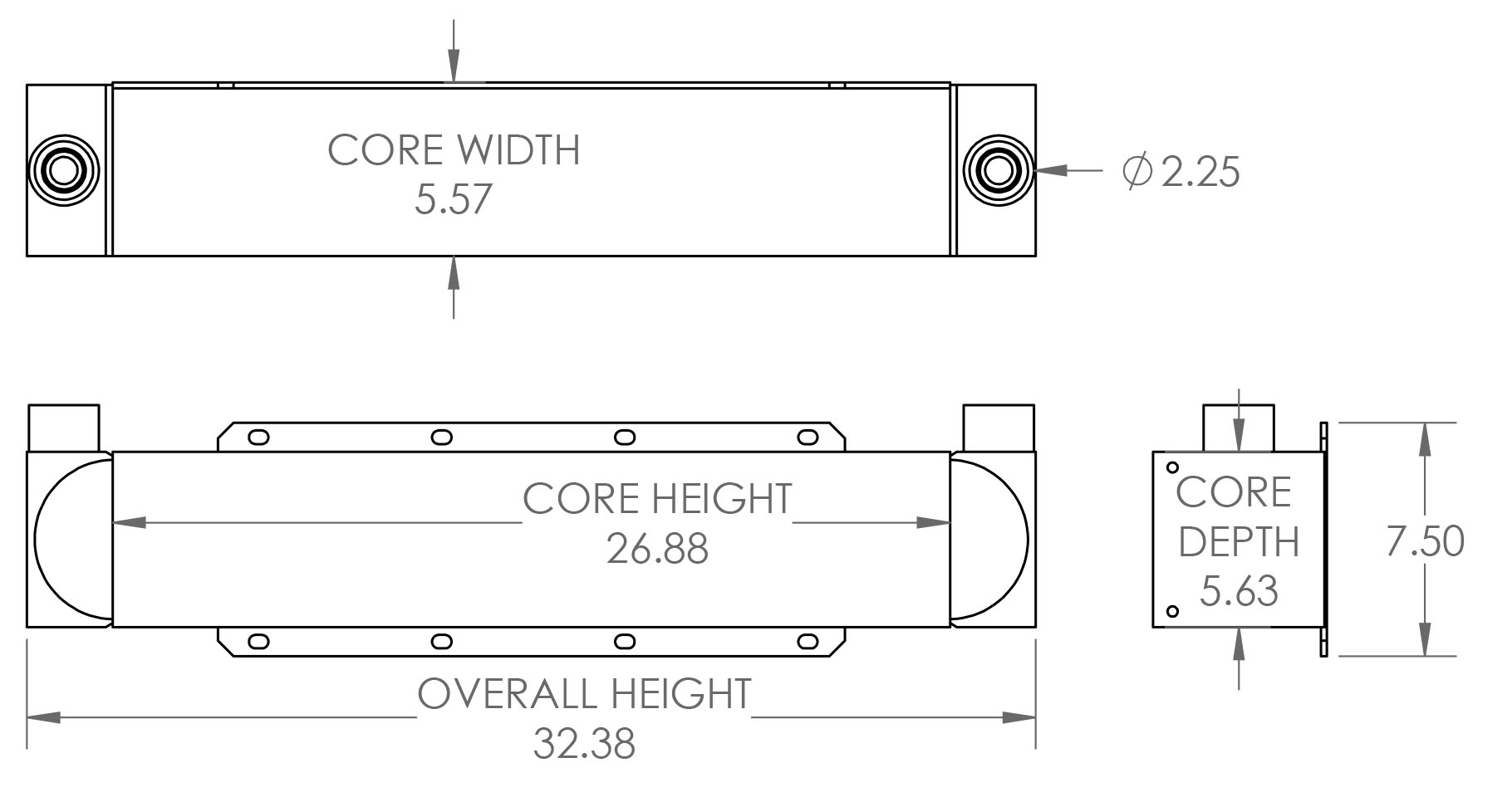 271467 - Dressta Loader Oil Cooler Oil Cooler