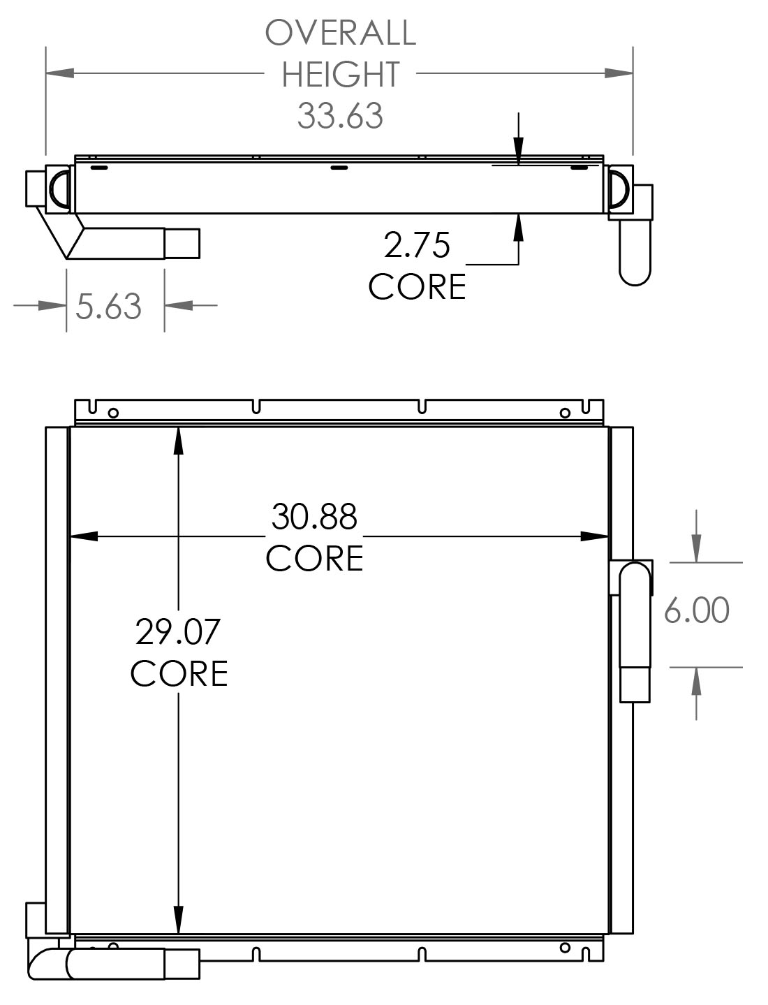 271469 - Kobelco Excavator Oil Cooler Oil Cooler