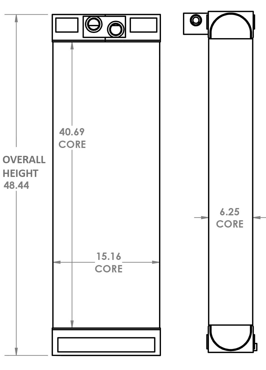 271470 - Industrial Oil Cooler Oil Cooler