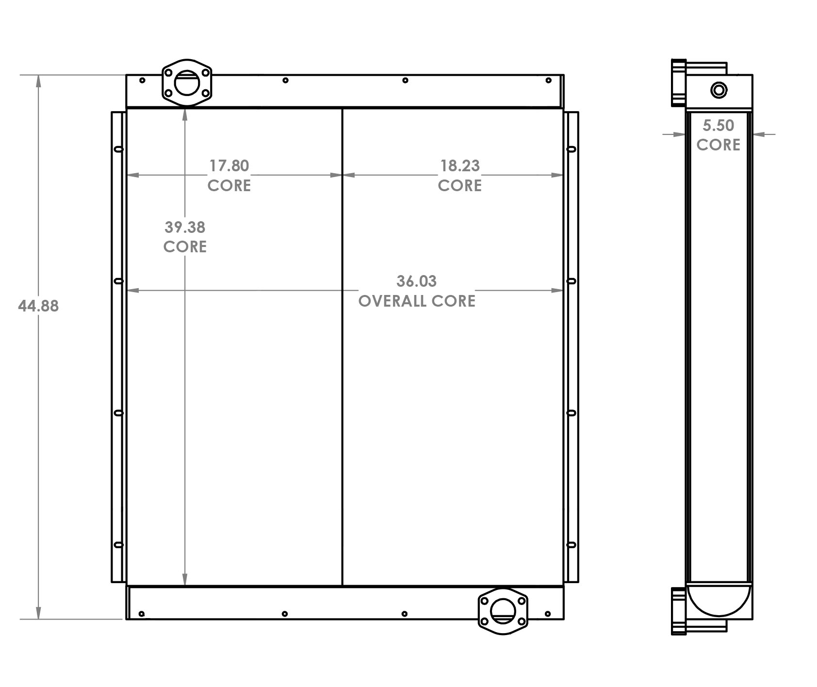 271474 - Industrial Oil Cooler Oil Cooler