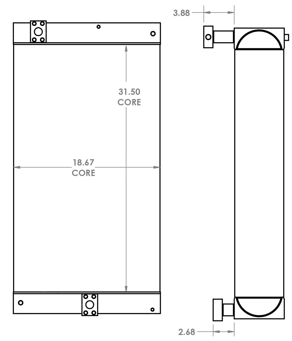 271479 - Industrial Oil Cooler Oil Cooler