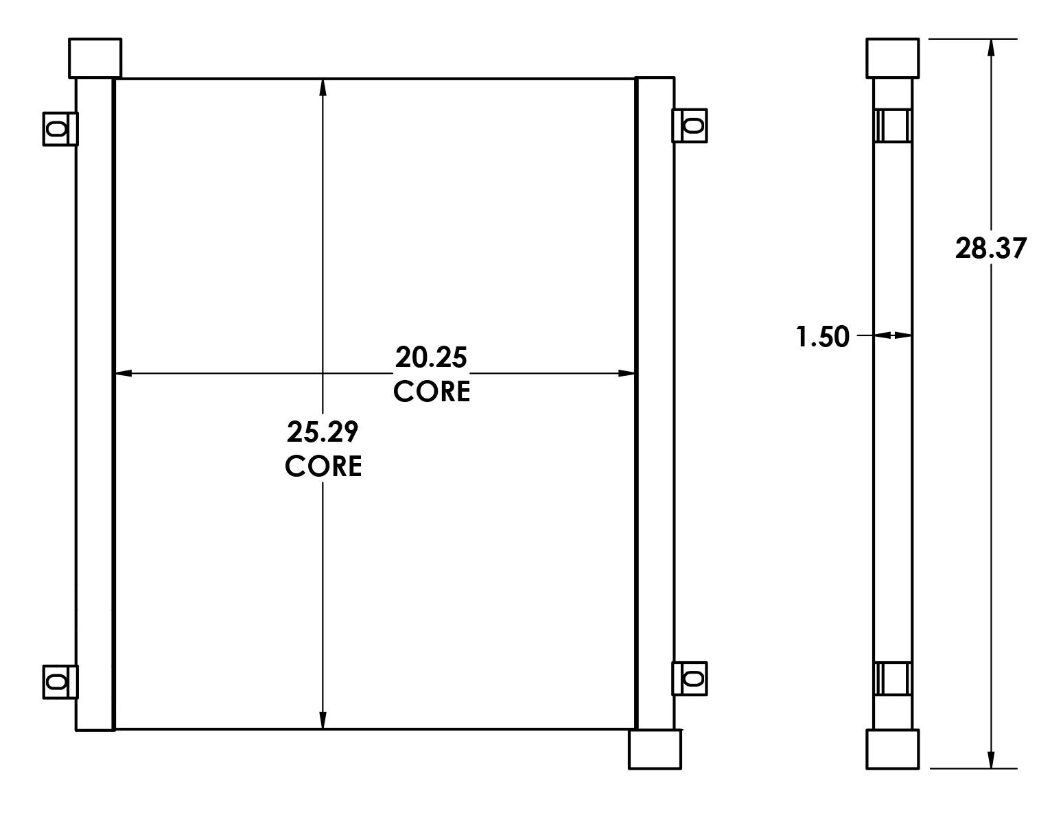 271482 - Industrial Oil Cooler Oil Cooler