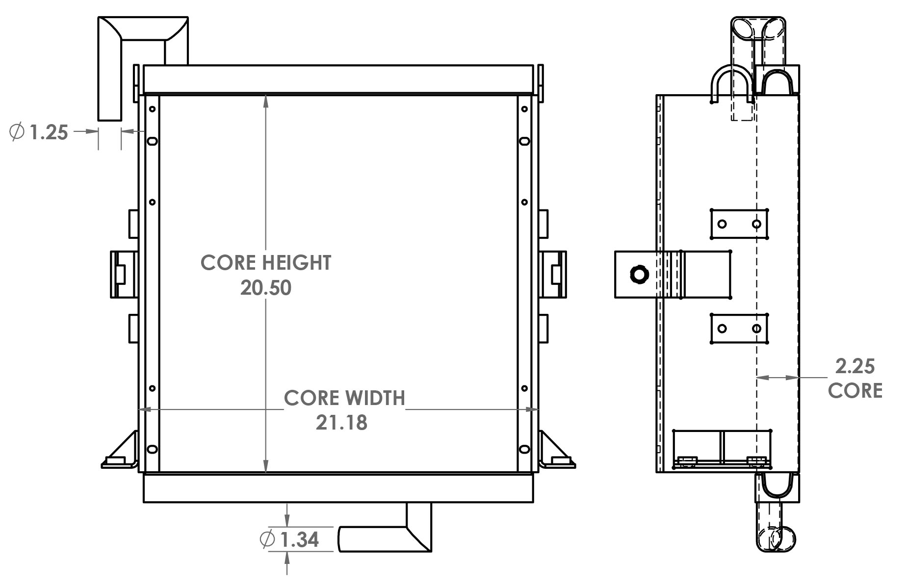 271486 - Industrial Oil Cooler Oil Cooler