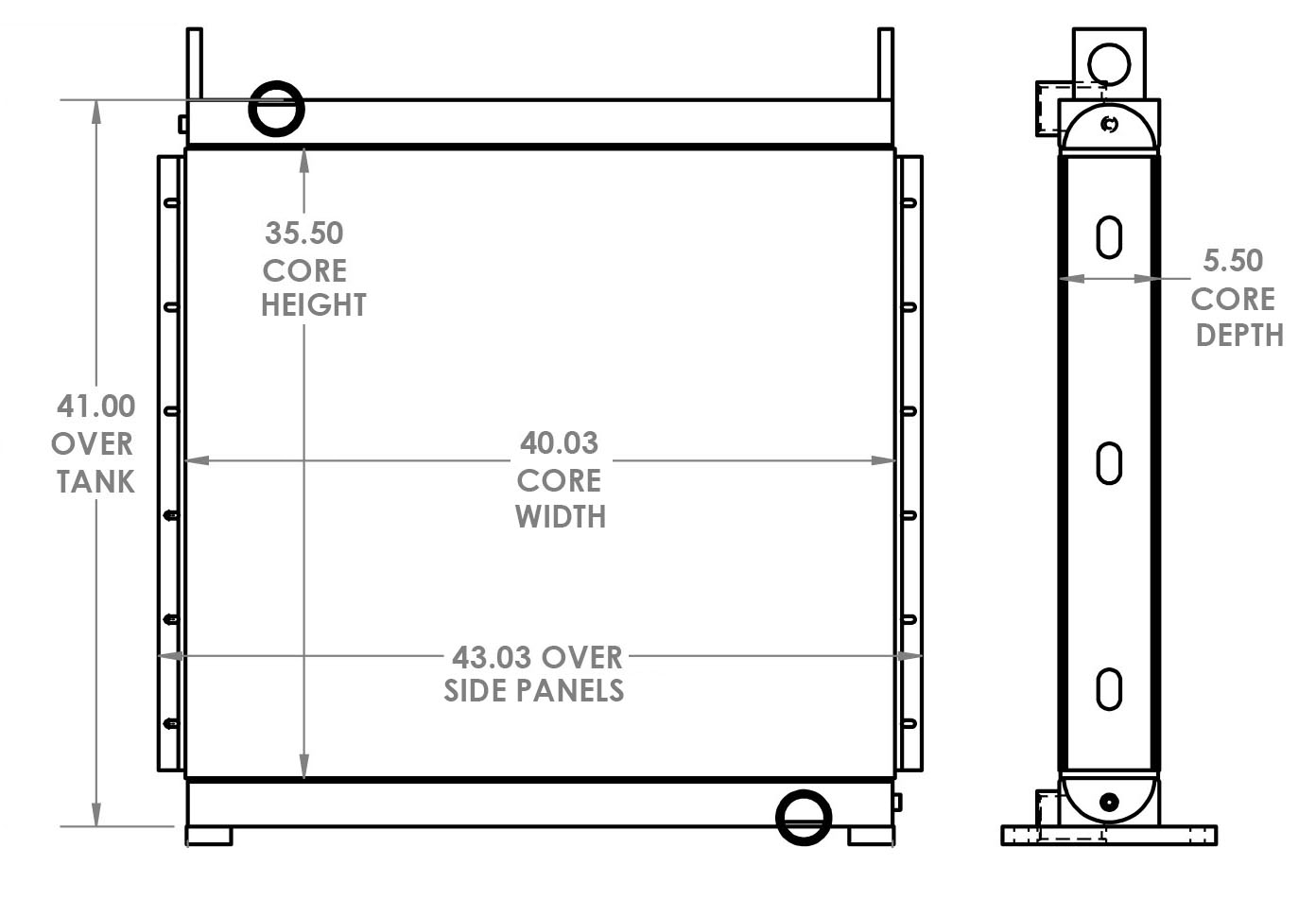 271492 - Industrial Oil Cooler Oil Cooler