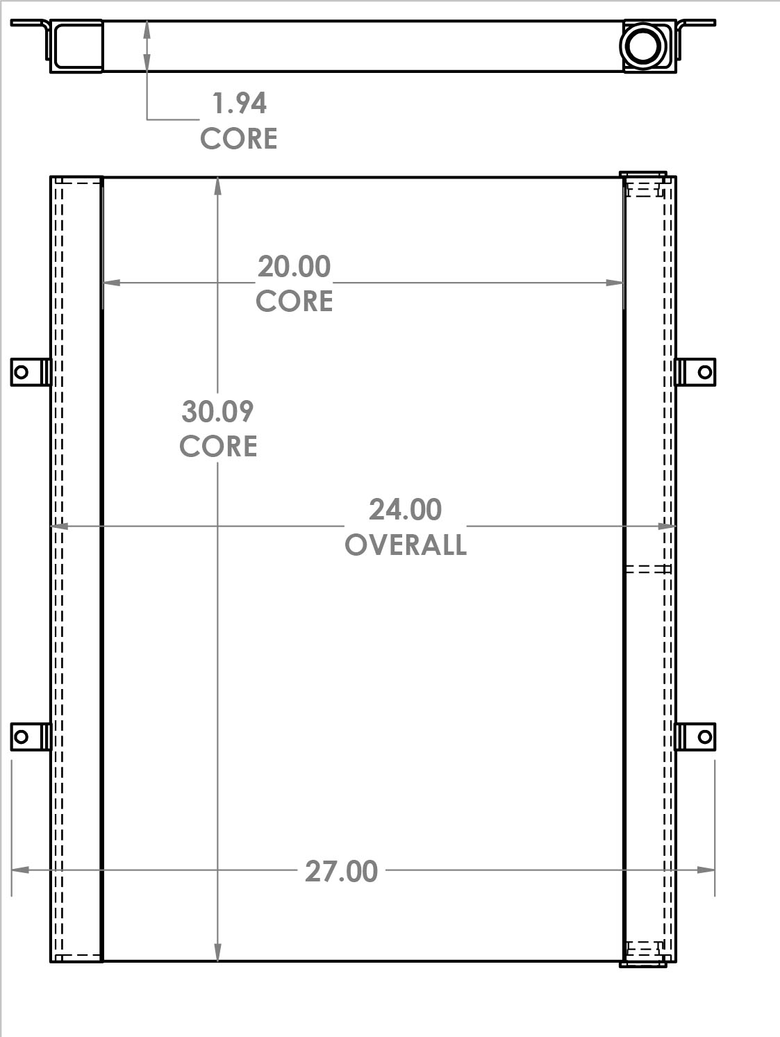 271493 - Industrial Oil Cooler Oil Cooler