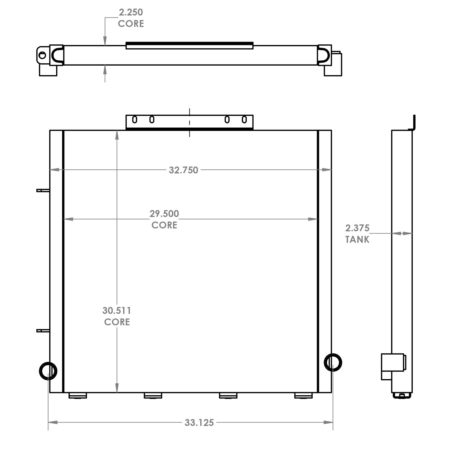 271498 - Gradall Oil Cooler Oil Cooler