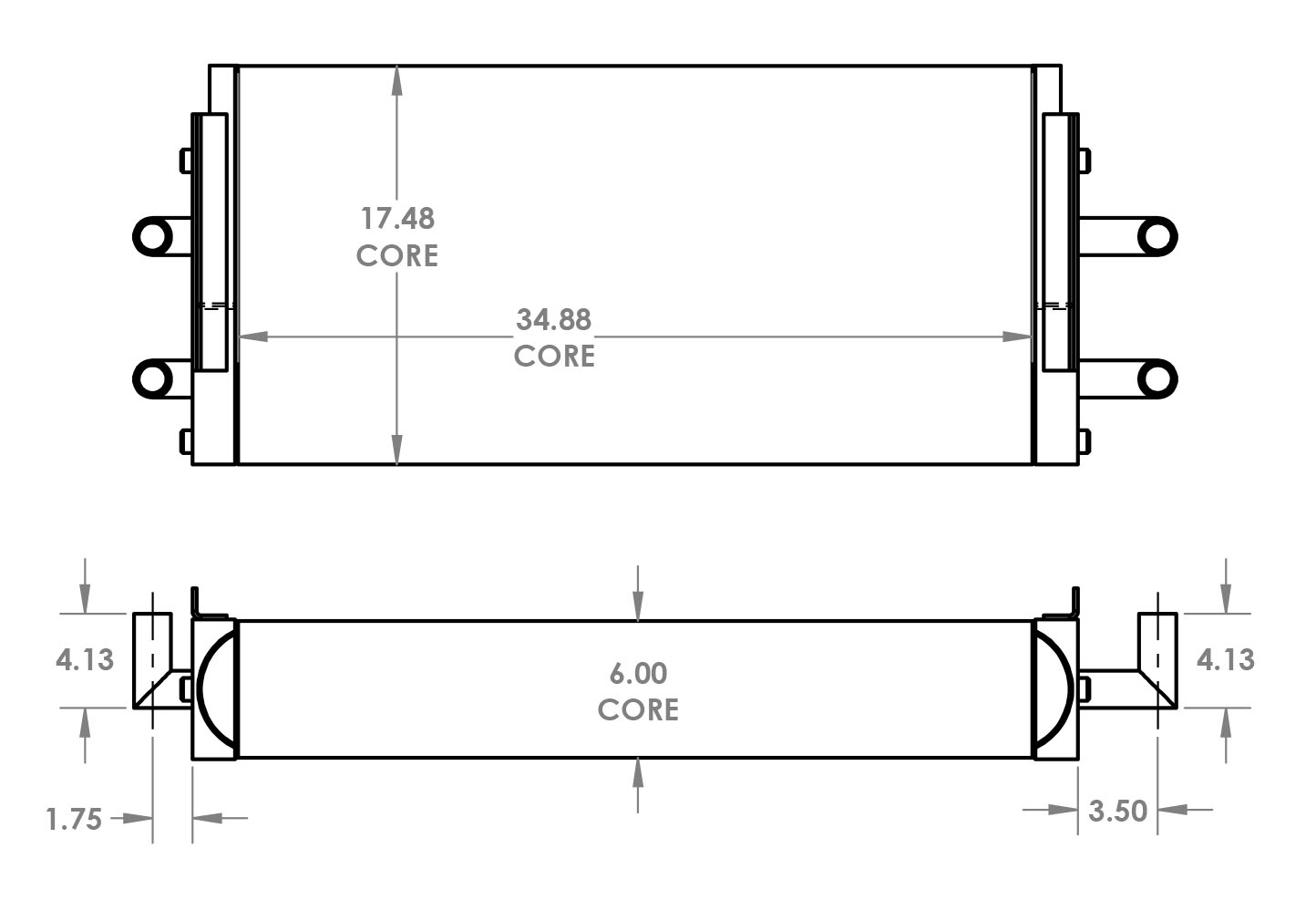 271501 - Vermeer T655 Combination Cooler Combo Unit