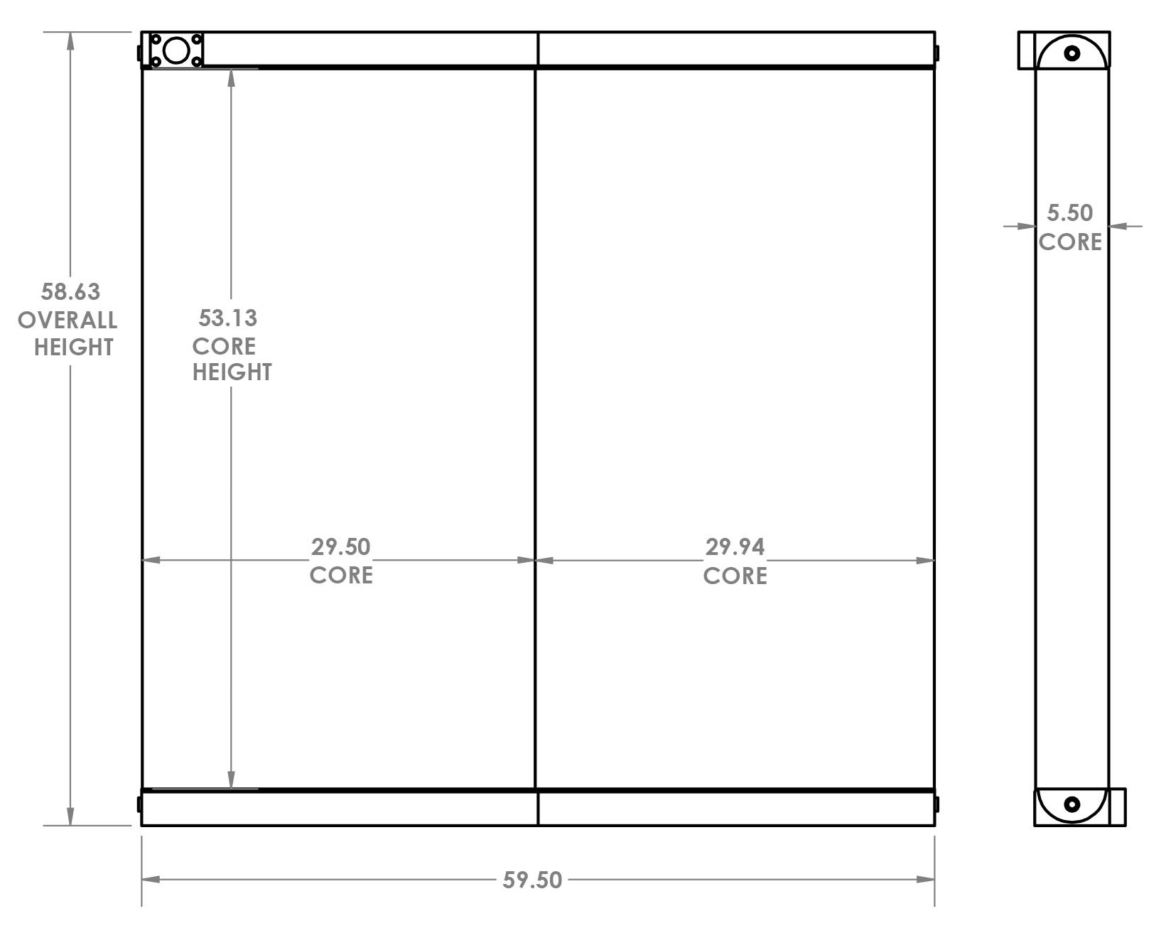 271502 - Industrial Oil Cooler Oil Cooler