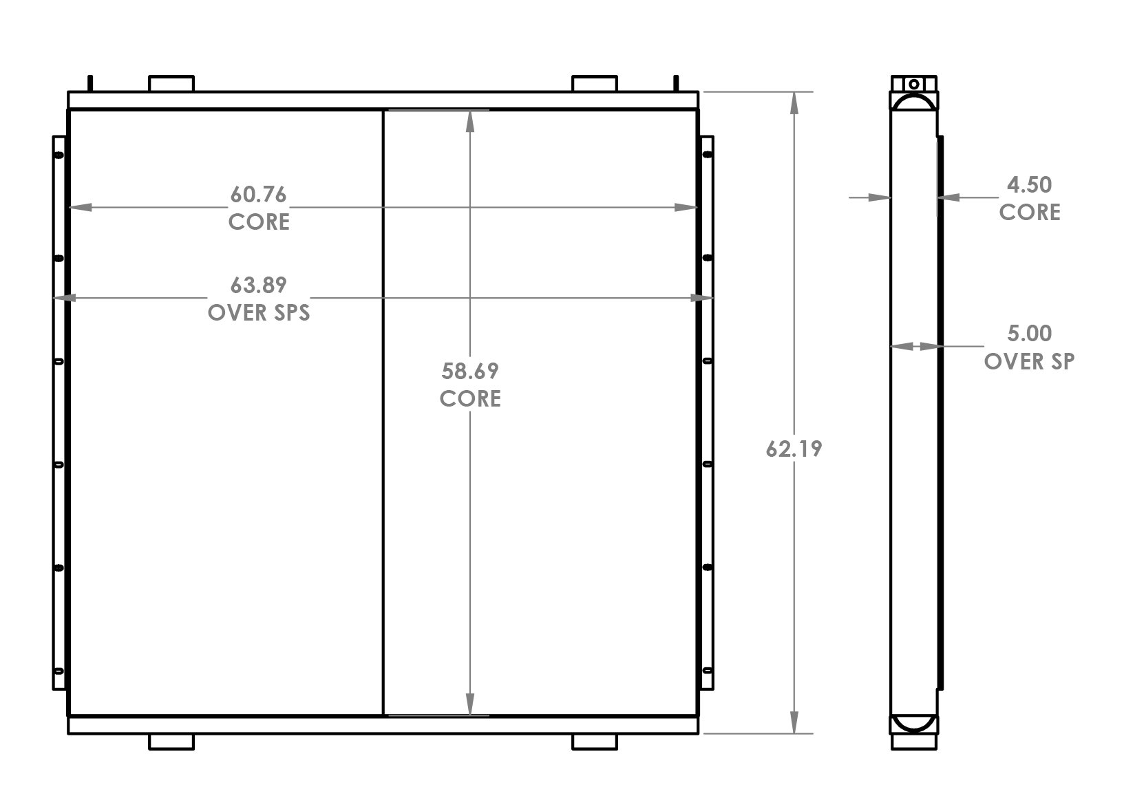 271509 - Industrial Oil Cooler Oil Cooler