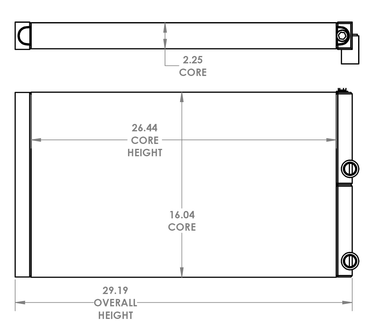 271514 - Ingersoll Rand / Doosan Oil Cooler Oil Cooler