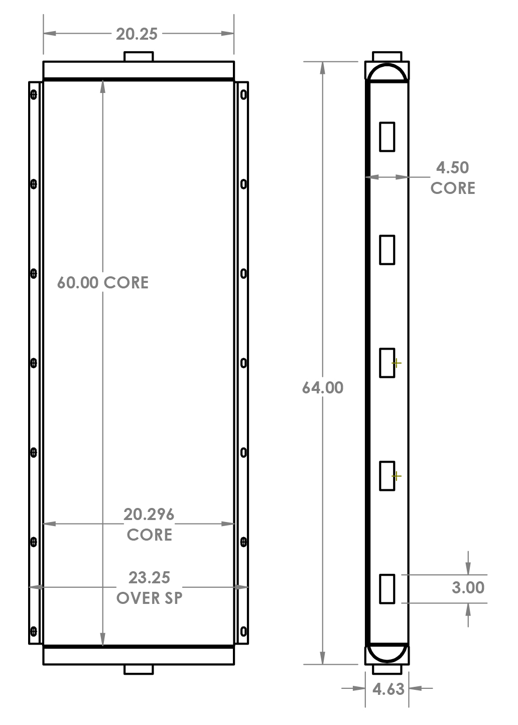 271516 - Industrial Oil Cooler Oil Cooler