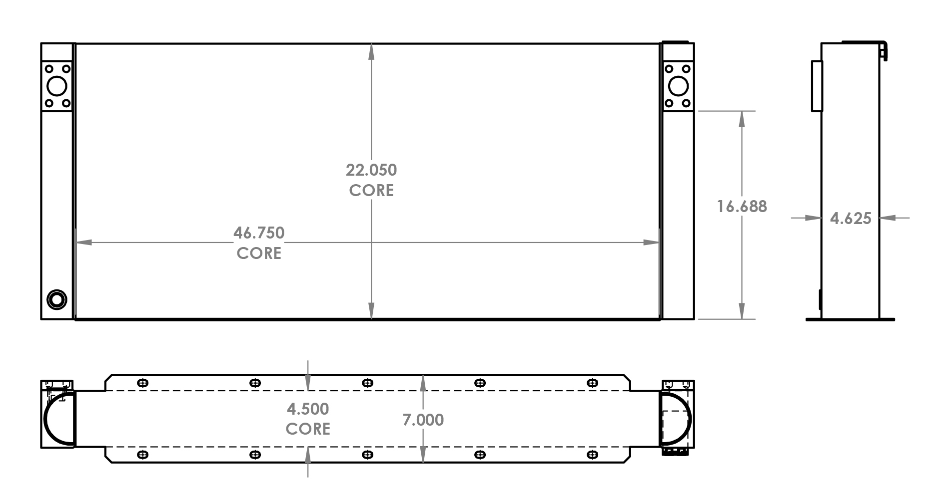 271521 - Industrial Oil Cooler Oil Cooler