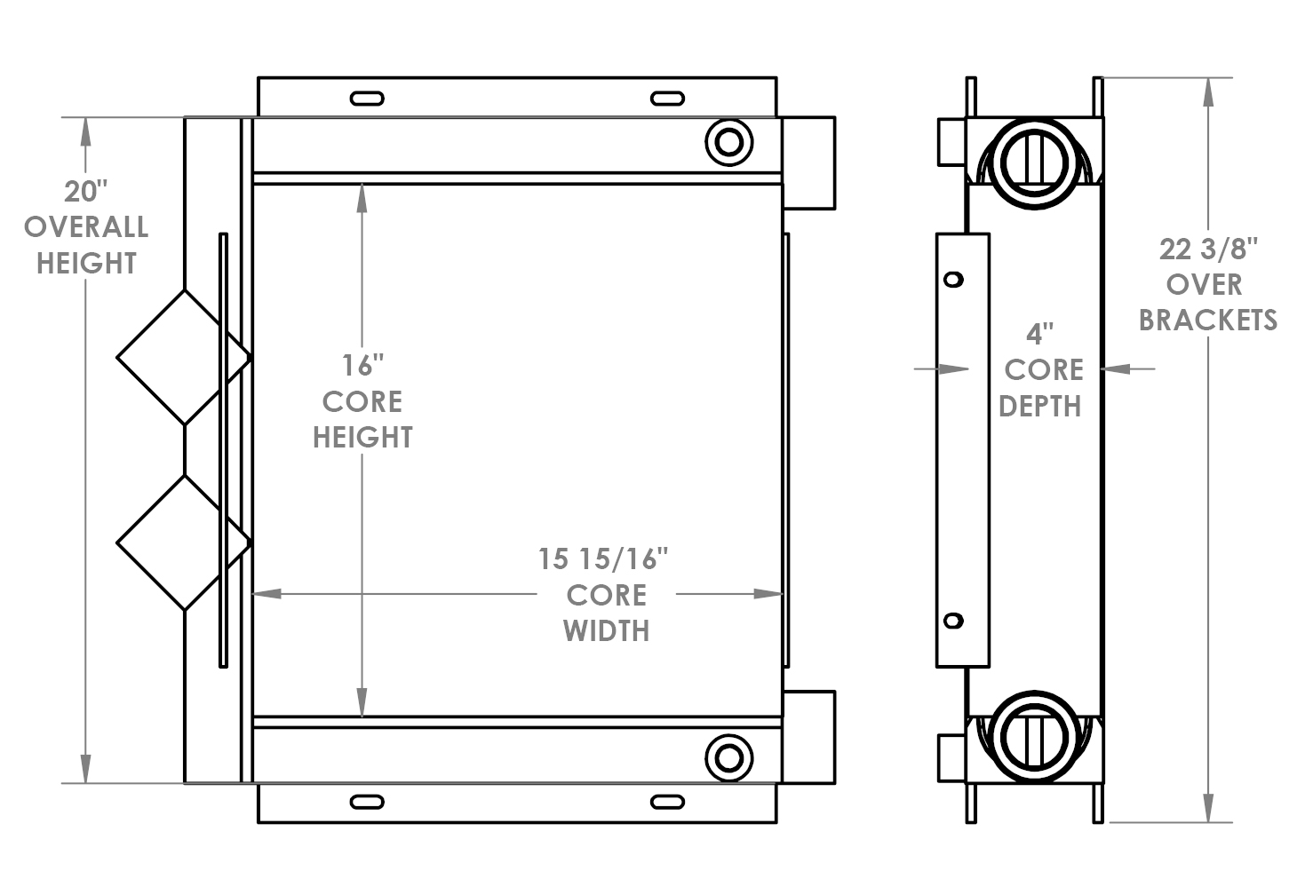 271522 - Industrial Oil Cooler Oil Cooler