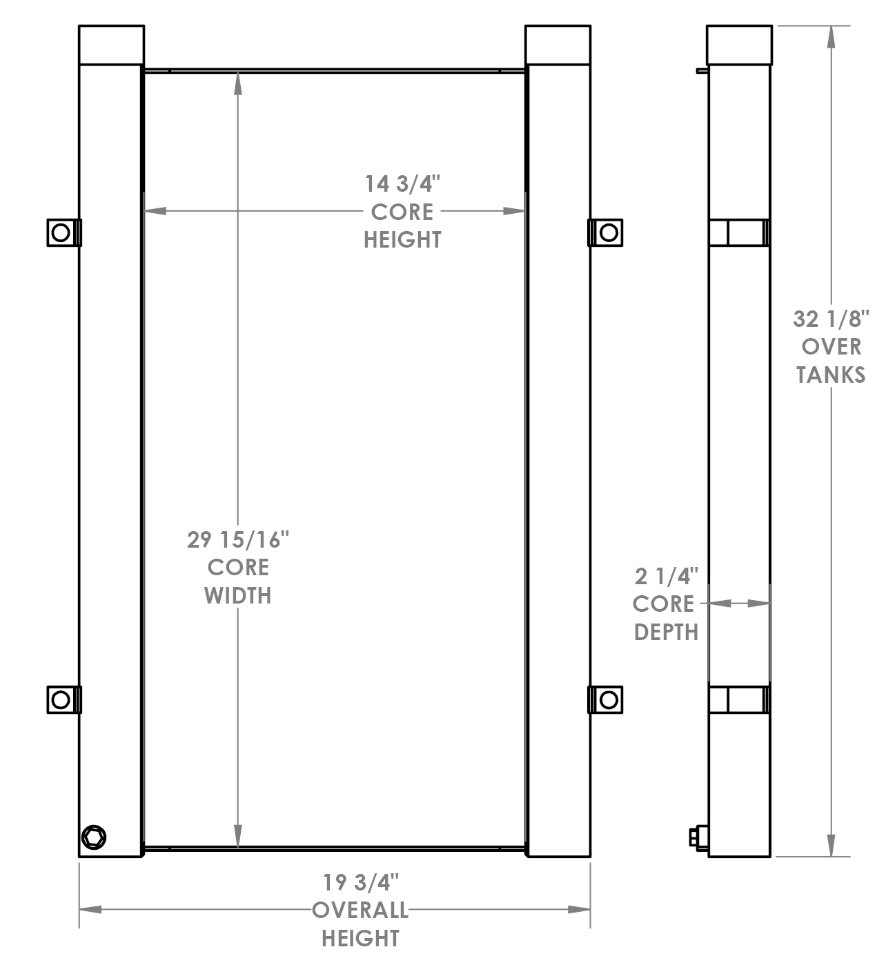 271525 - Industrial Oil Cooler Oil Cooler