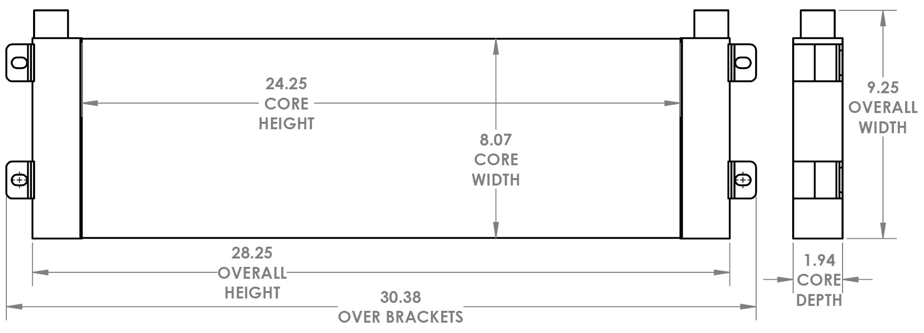 271527 - Case W14B Oil Cooler Oil Cooler