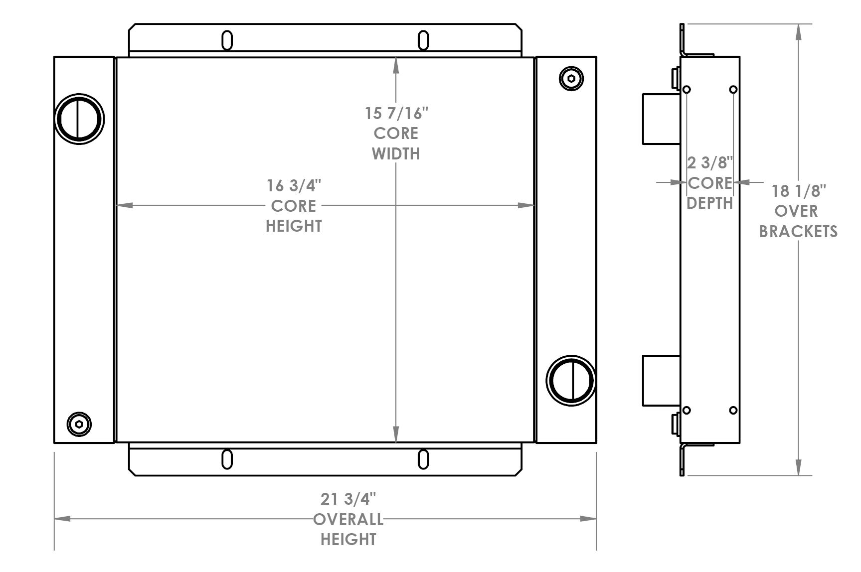 271529 - AKG HR Series Oil Cooler Oil Cooler