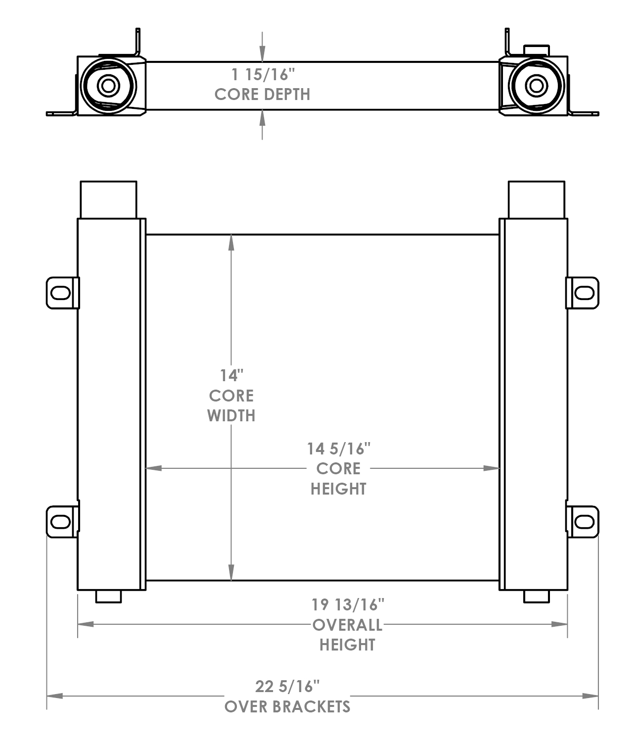 271532 - Industrial Oil Cooler Oil Cooler