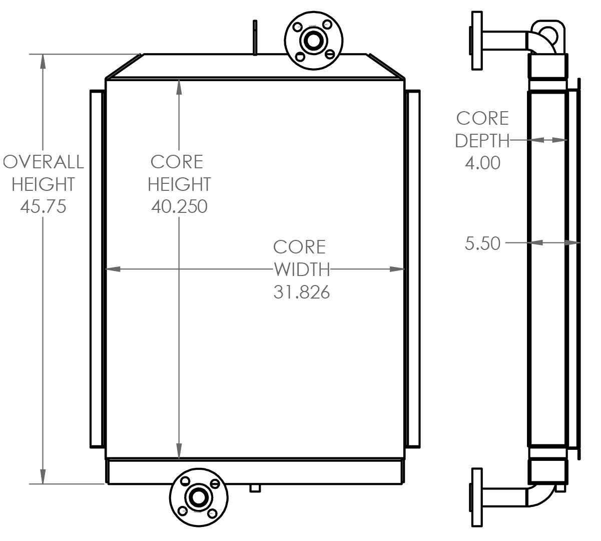 271560 - Industrial Oil Cooler Oil Cooler