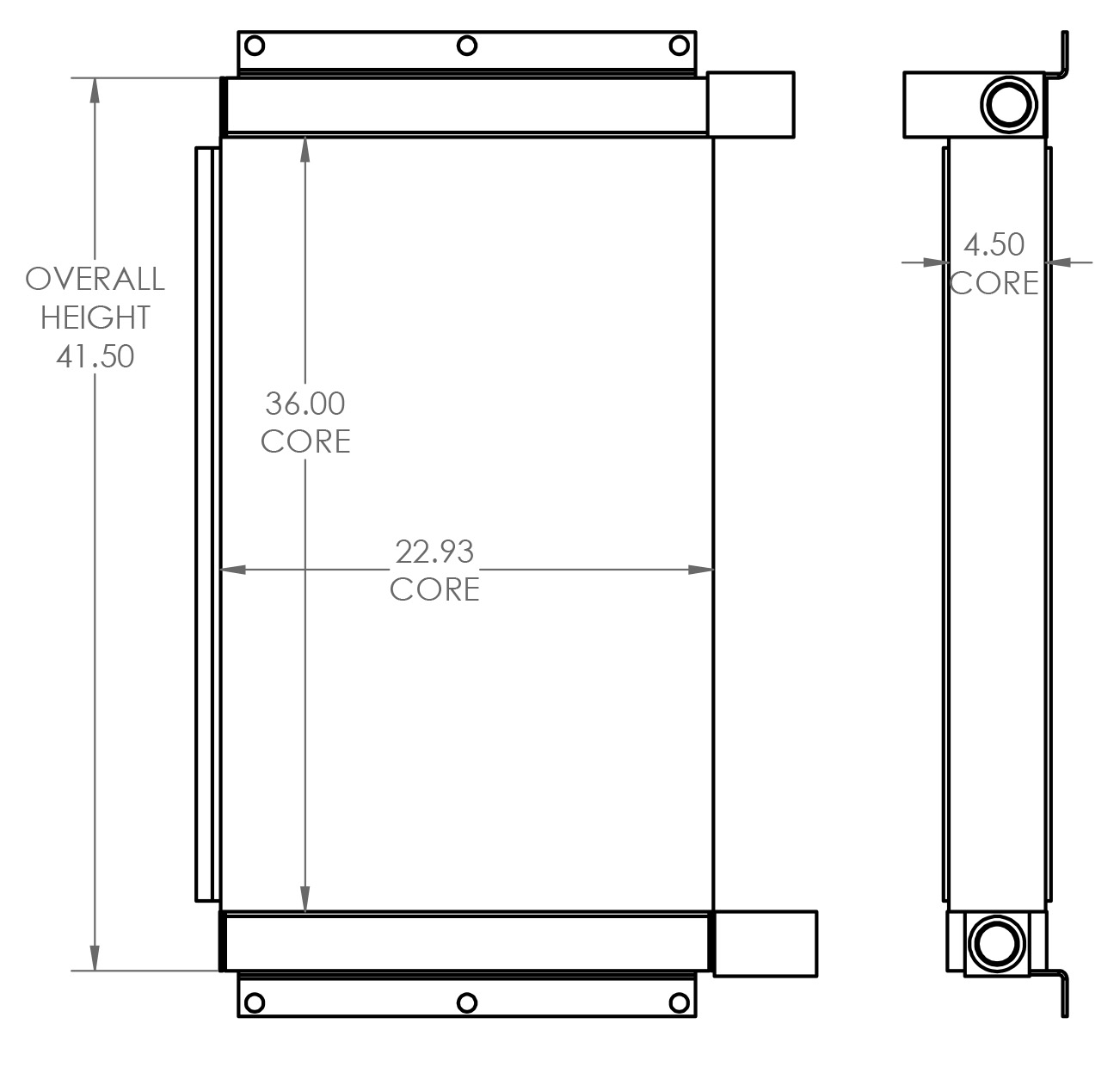 271561 - Manitowoc 777 Crane Oil Cooler Oil Cooler