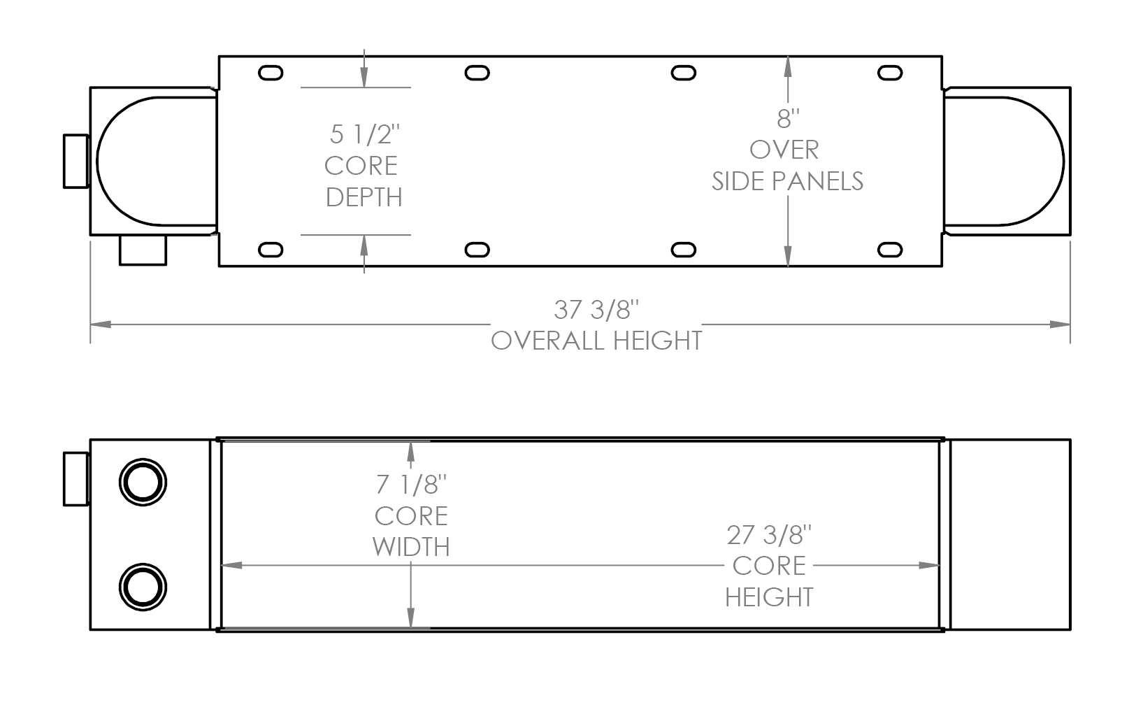 271563 - Taylor Lift Truck Oil Cooler Oil Cooler